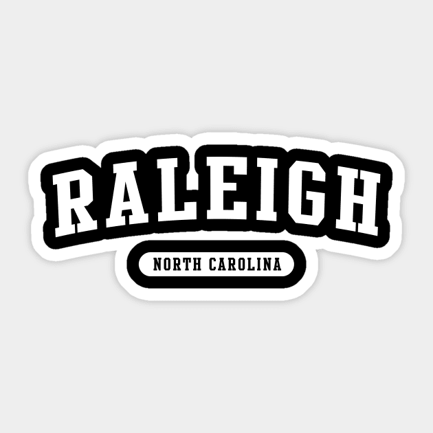 raleigh-north-carolina Sticker by Novel_Designs